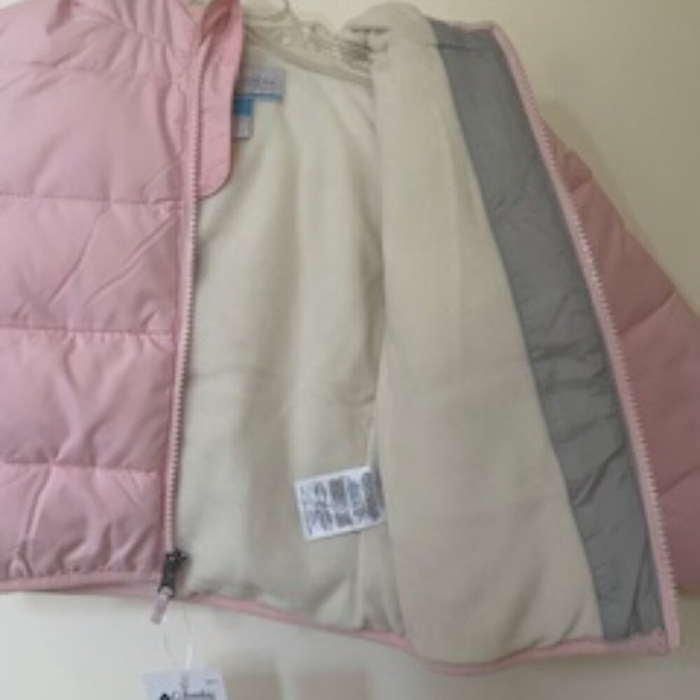 Pink Toddler 3T jacket Columbia Sportswear (Tiny Bear jacket) - Picture 5 of 6